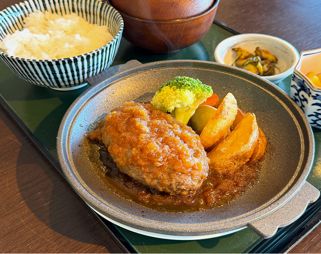 手仕込み和牛ハンバーグステーキ